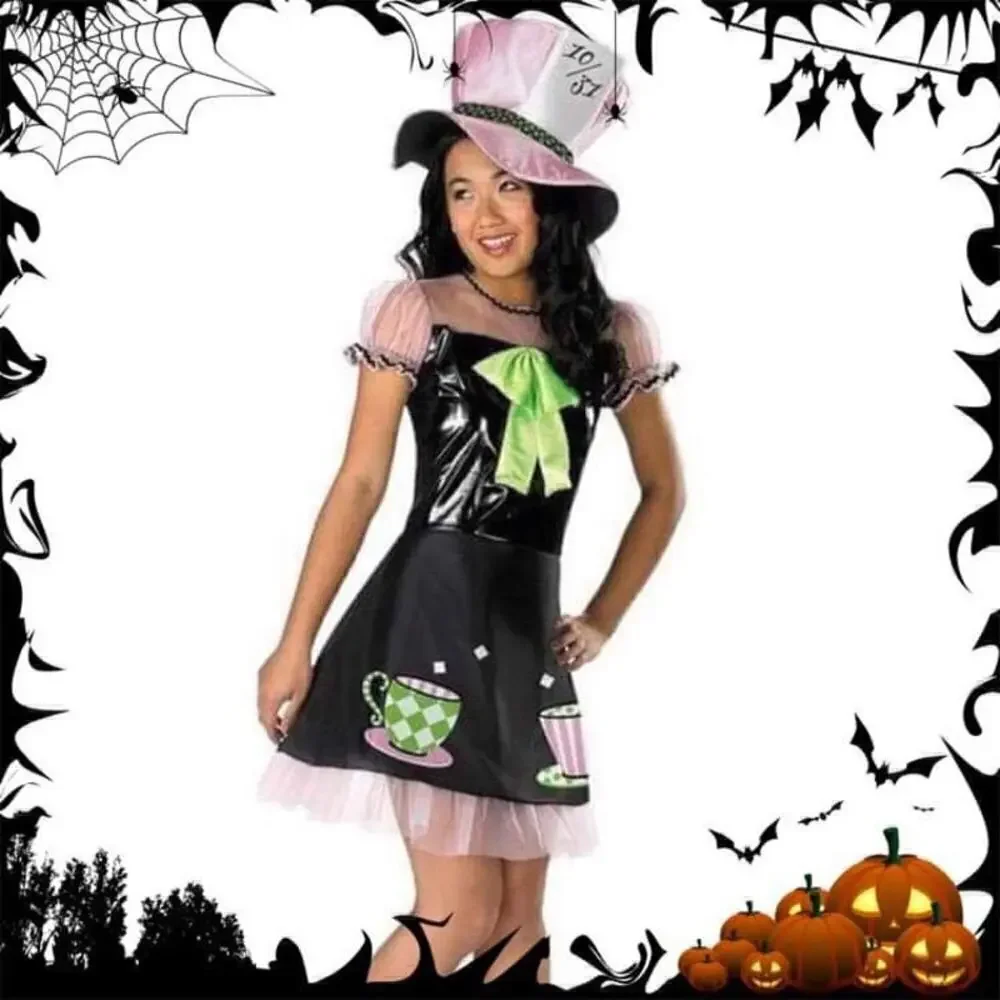 NWOT Child’s M Mad Hatter Halloween Costume